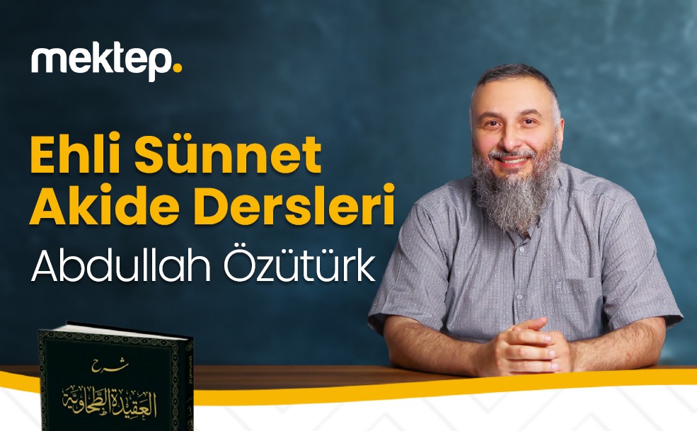 Akide dersleri için bilgilendirici bir görsel